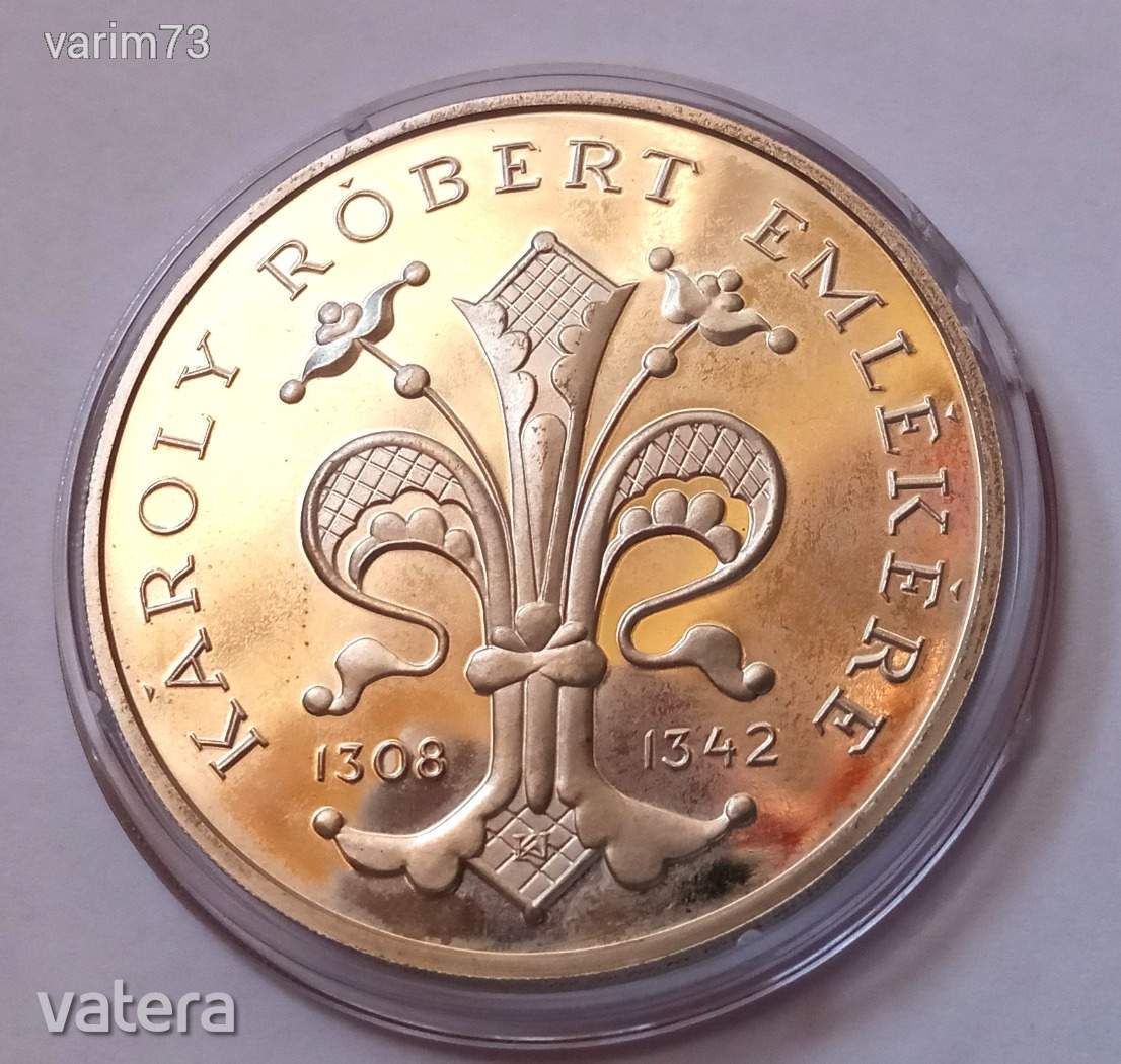 1992, KÁROLY RÓBERT, EZÜST 500 Ft, PP!