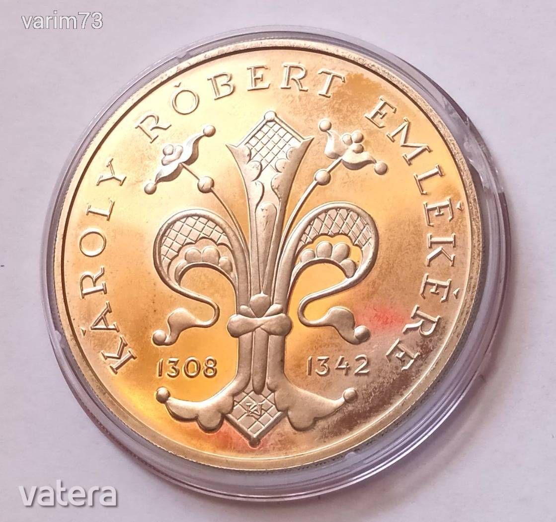 1992, KÁROLY RÓBERT, EZÜST 500 Ft, PP!