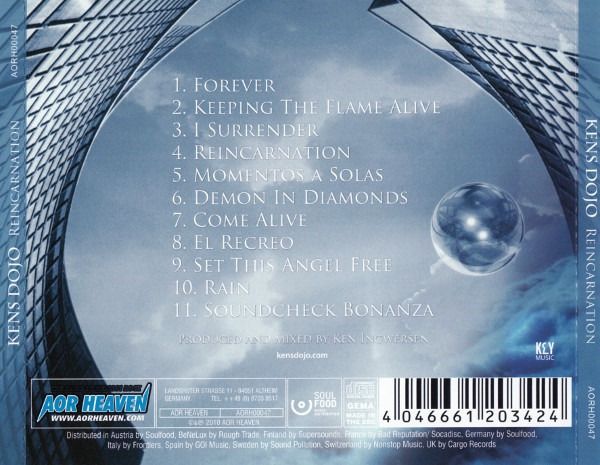 Kens Dojo - Reincarnation CD