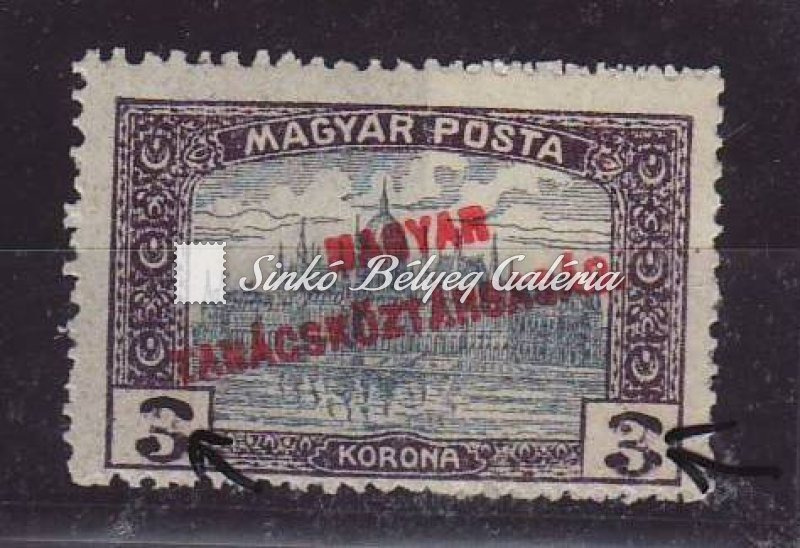1919. Magyar Tanácsköztársaság 3K