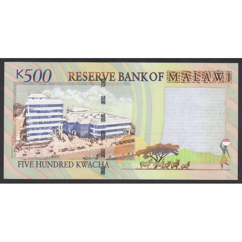Malawi, 500 kwacha 2011 UNC
