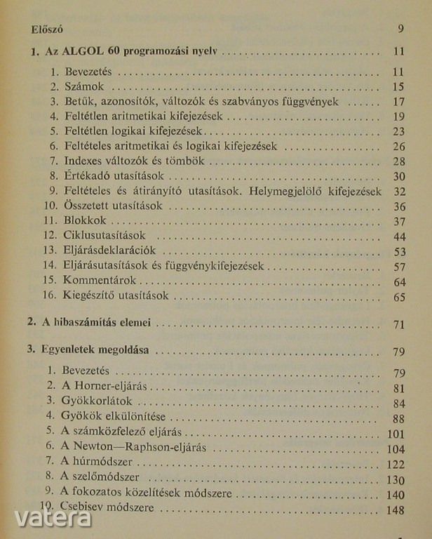 Kis-Kovács: Numerikus módszerek