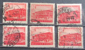 1953 Rákosi Mátyás Kultúrház 6 db