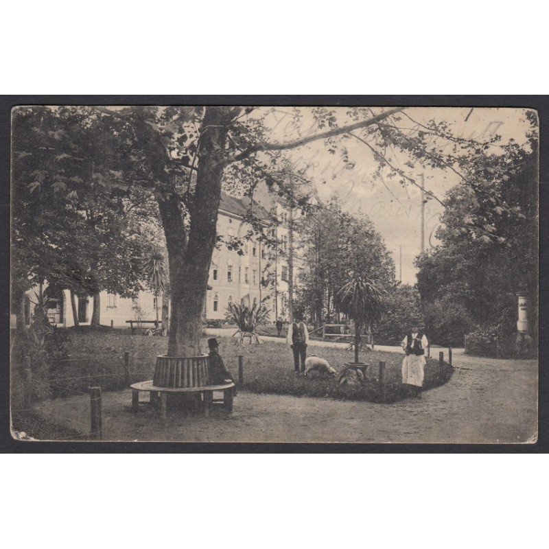 Erdély, Nagyszeben - Várospark 1908