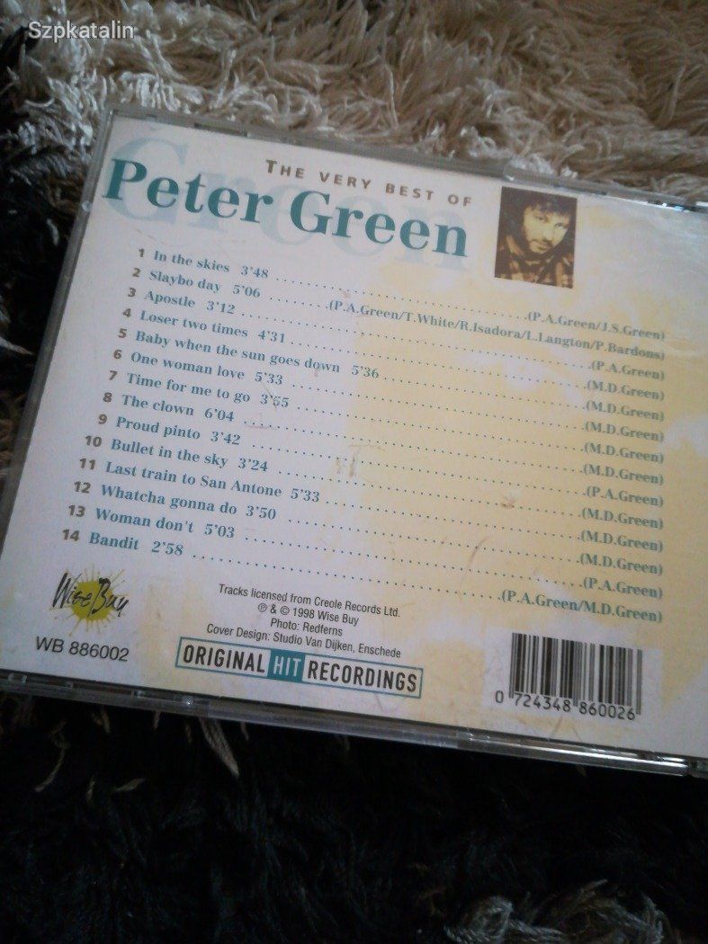 Cd - Peter Green - Very best