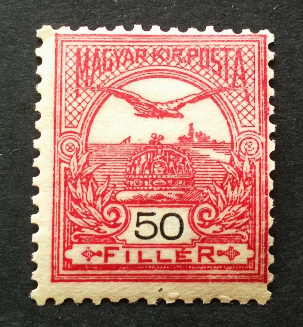 Magyarország 1904 Turul 50 Fillér * falcos H