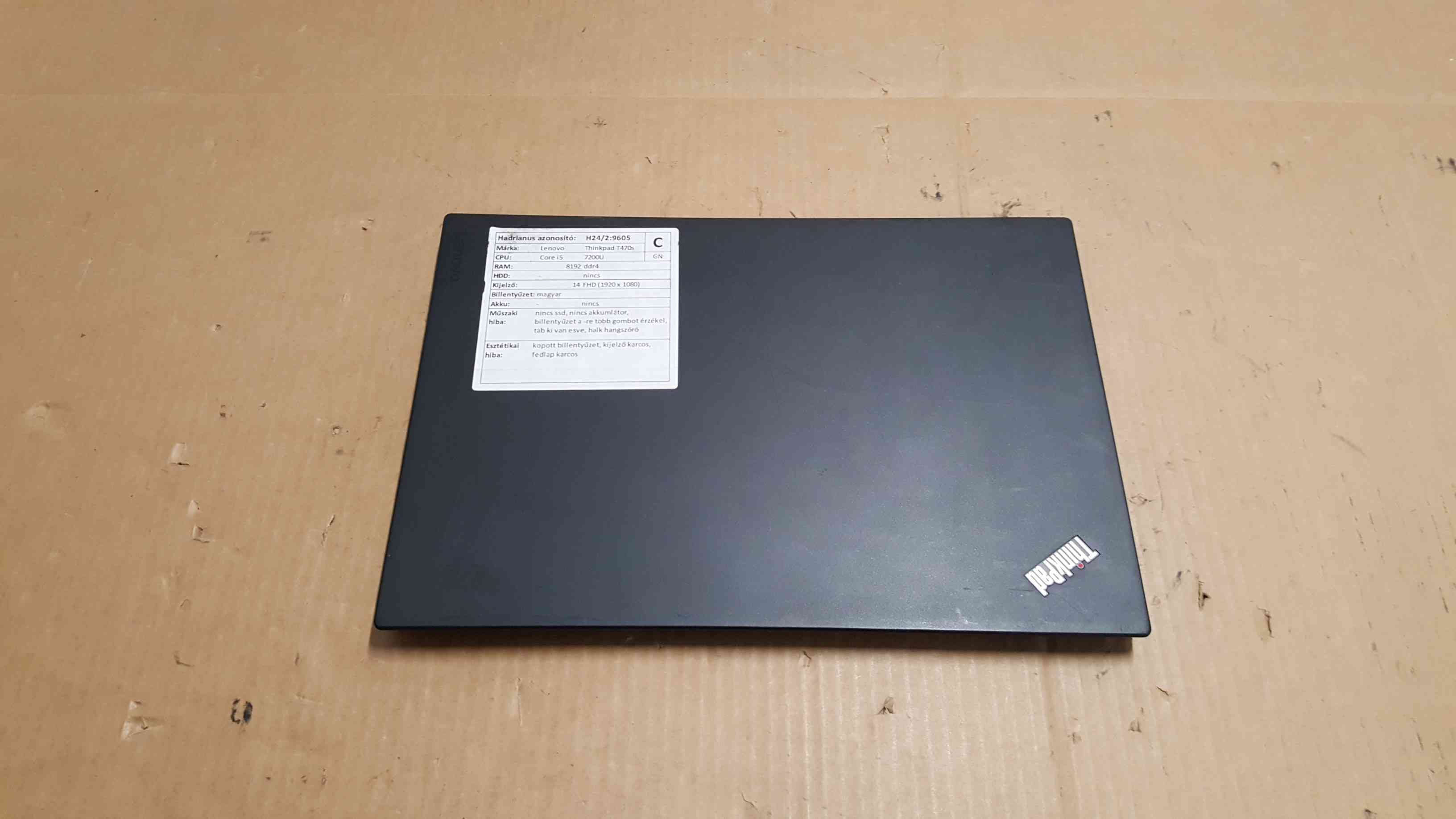 Lenovo Thinkpad T470s