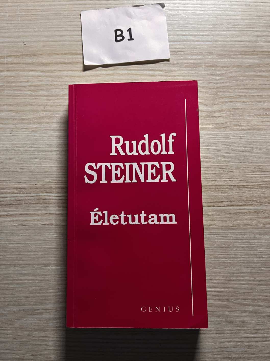 B1 Rudolf Steiner - Életutam