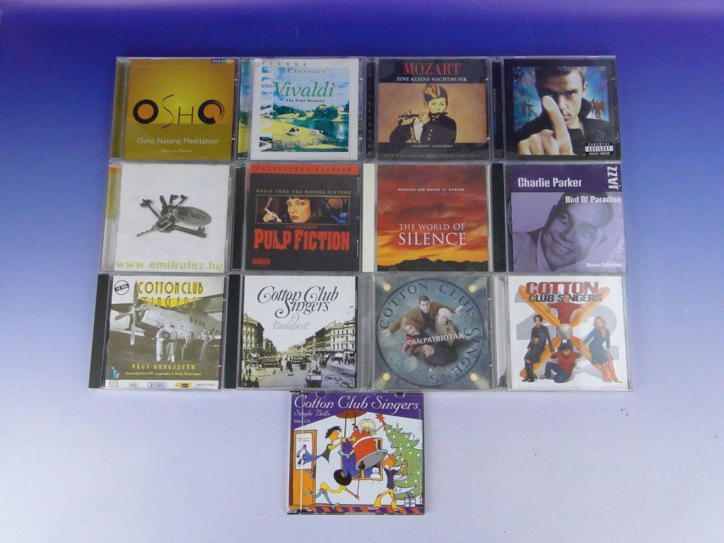 0E868 13 db audio CD egyben vegyes