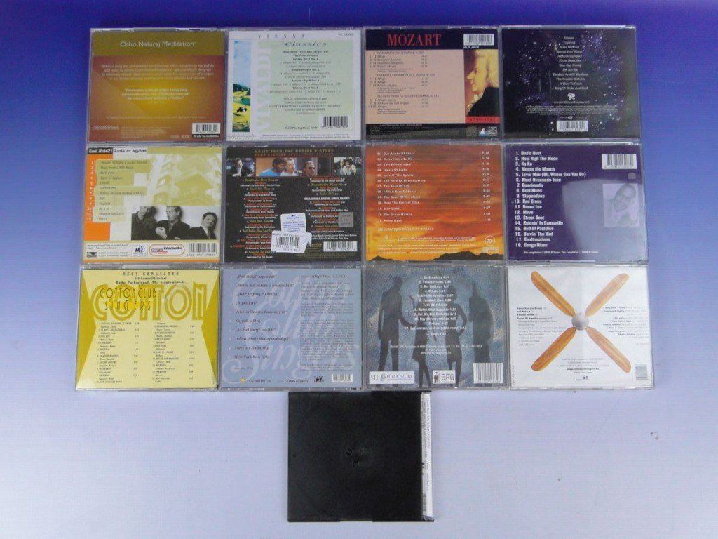 0E868 13 db audio CD egyben vegyes