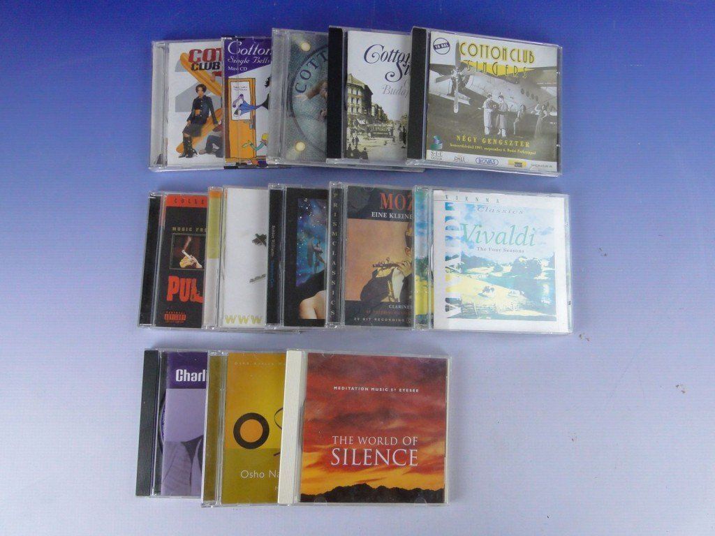 0E868 13 db audio CD egyben vegyes