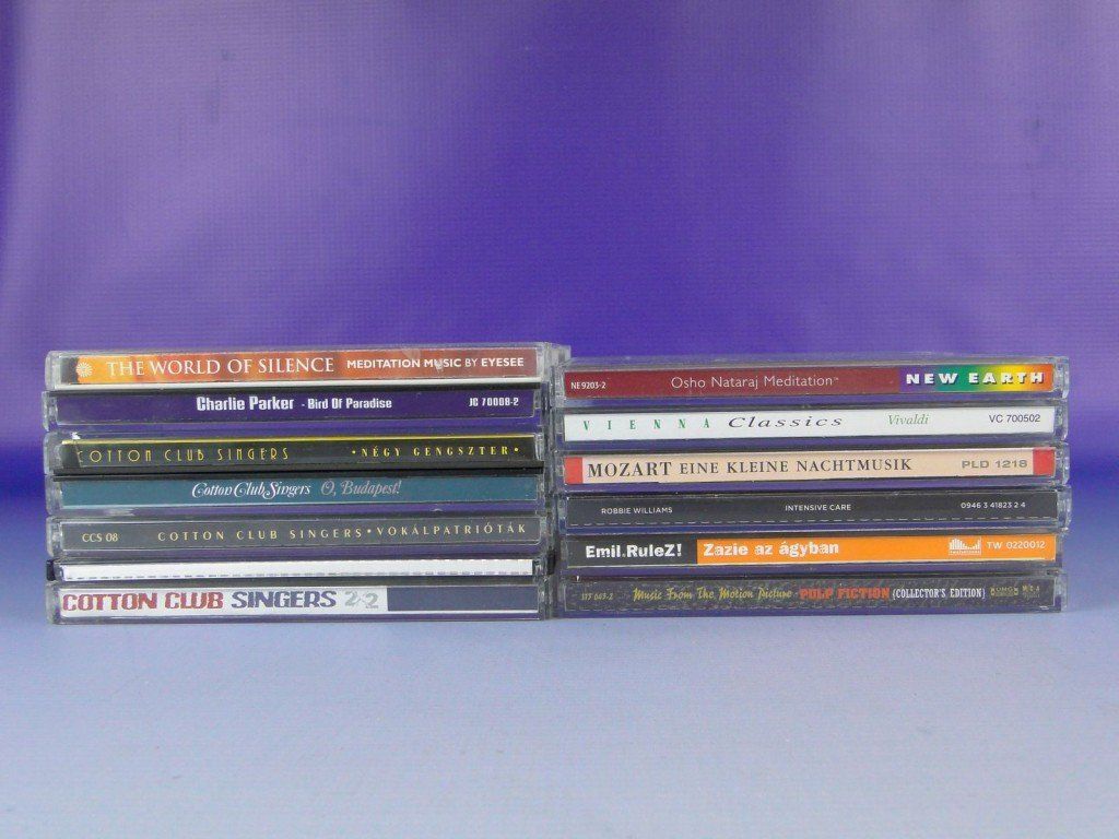 0E868 13 db audio CD egyben vegyes