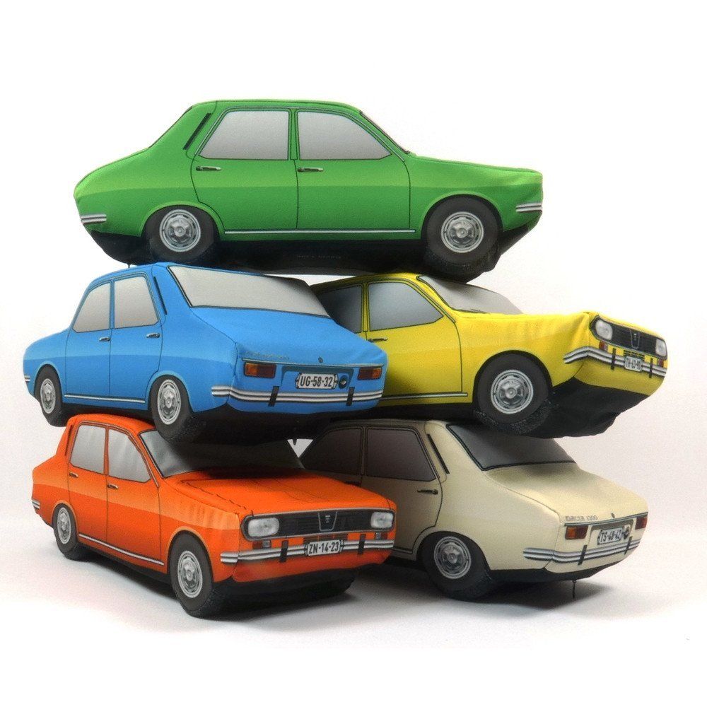 Plüss Dacia 1300 narancs