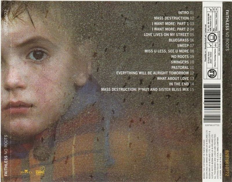 Faithless - No Roots CD