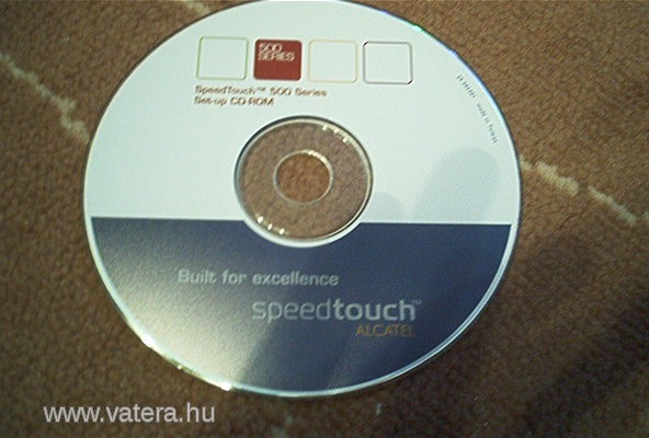 Szoftver program Alcatel Speedtouch CD-ROM