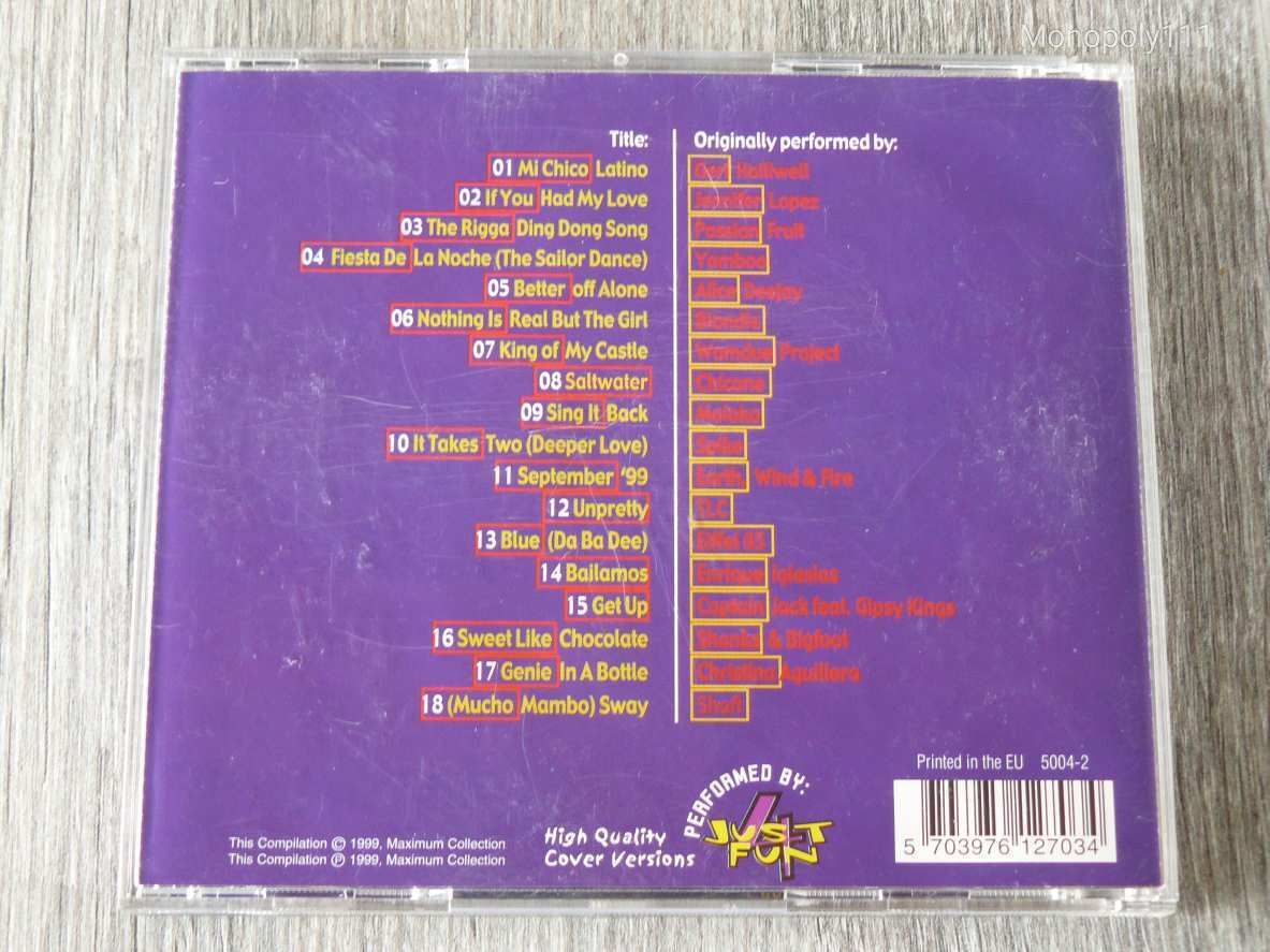 Maximum Hit Power '99/4 CD