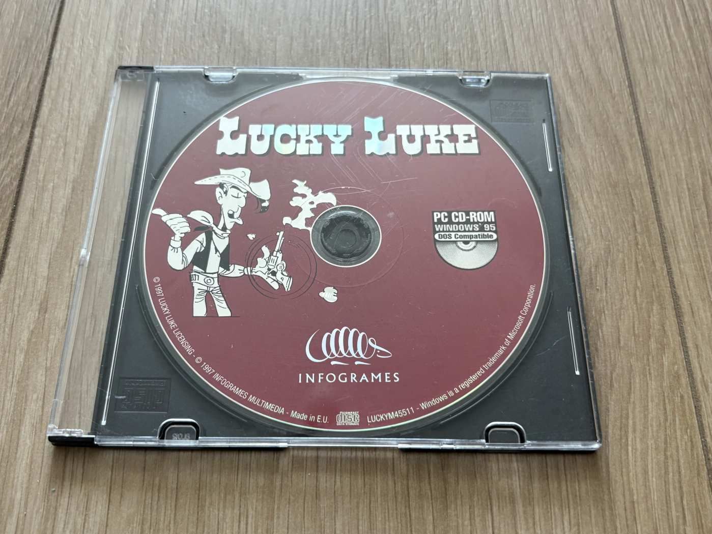 PC CD Lucky Luke