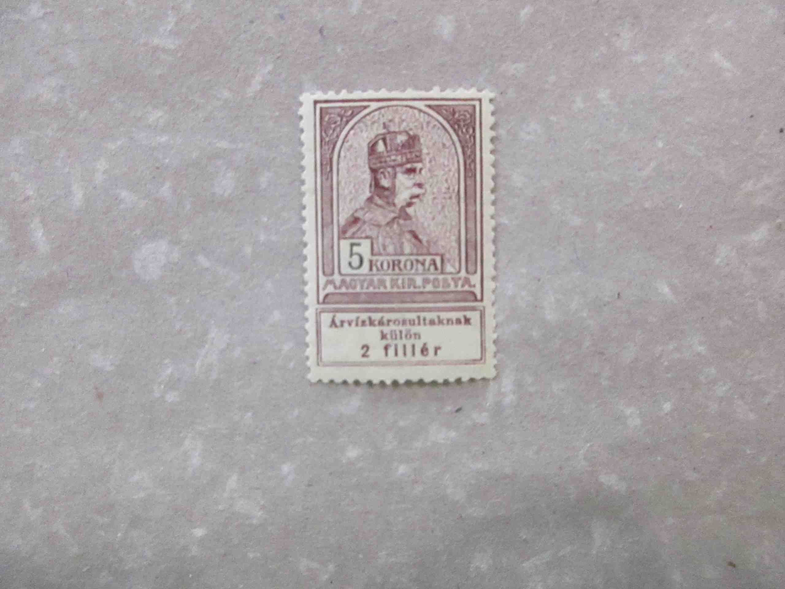 1913. Árvíz 5 koronás** (59)