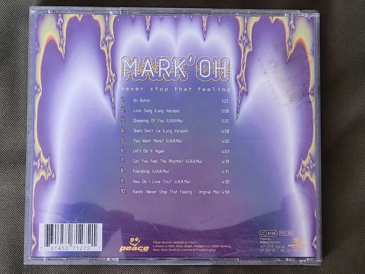 Mark' Oh: Never Stop That Feeling - RITKA !