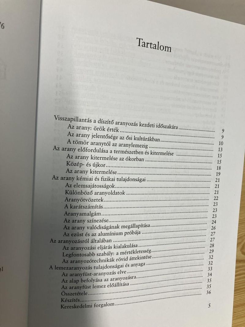 Aranyozás és bronzozás 2001