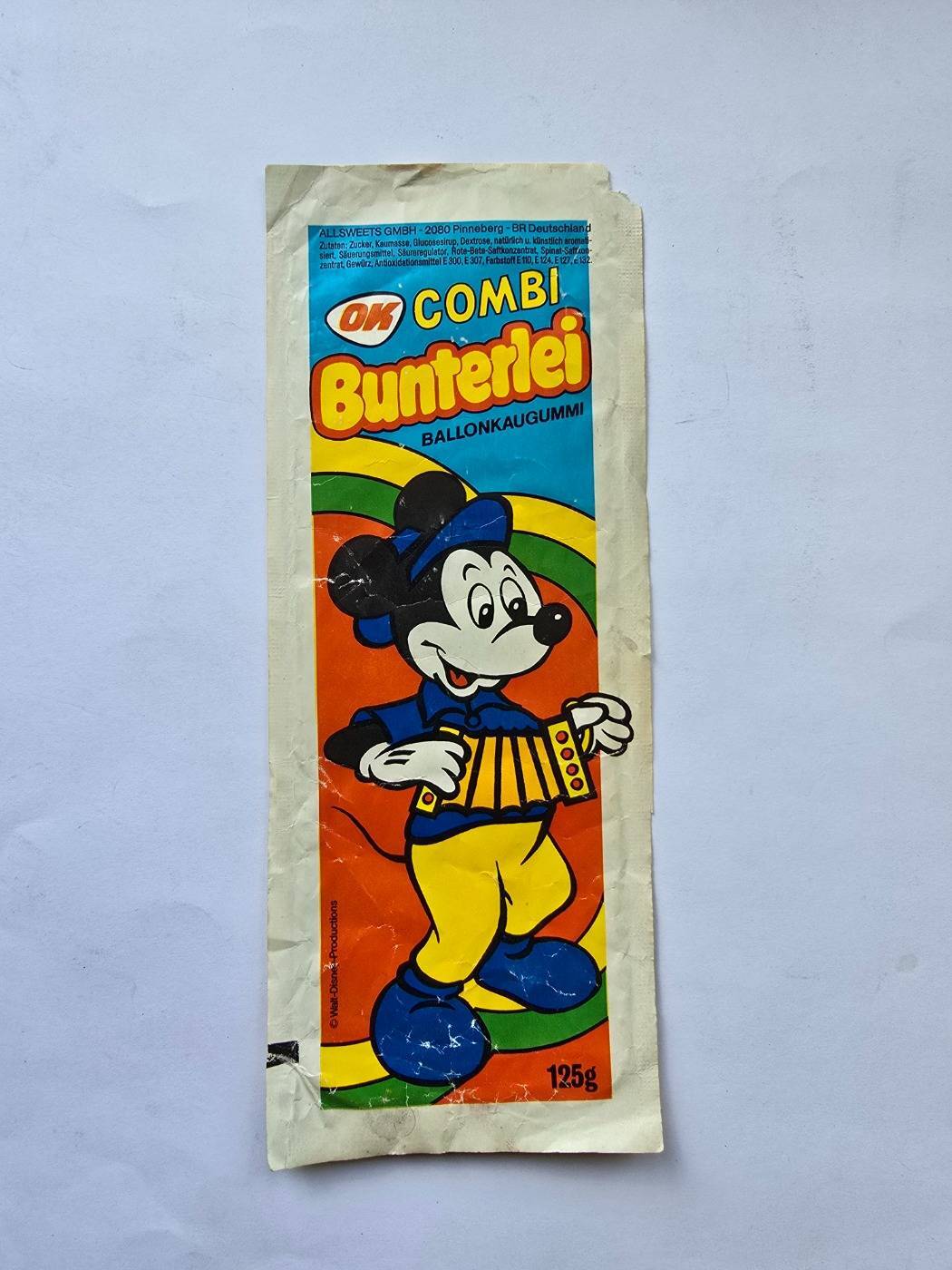 Combi Bunterlei retro rágóspapír