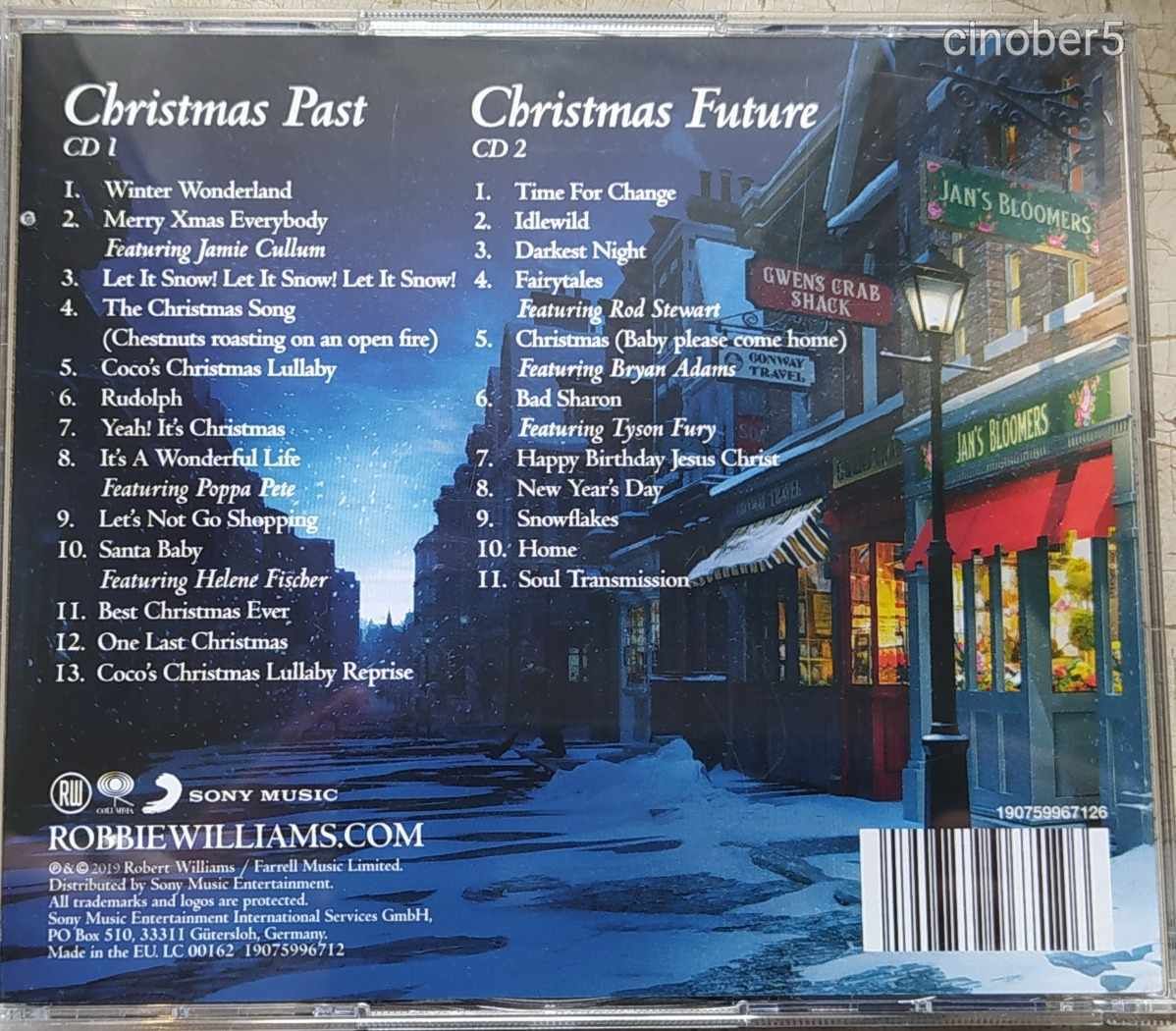 Robbie Williams  The Christmas Present 2cd