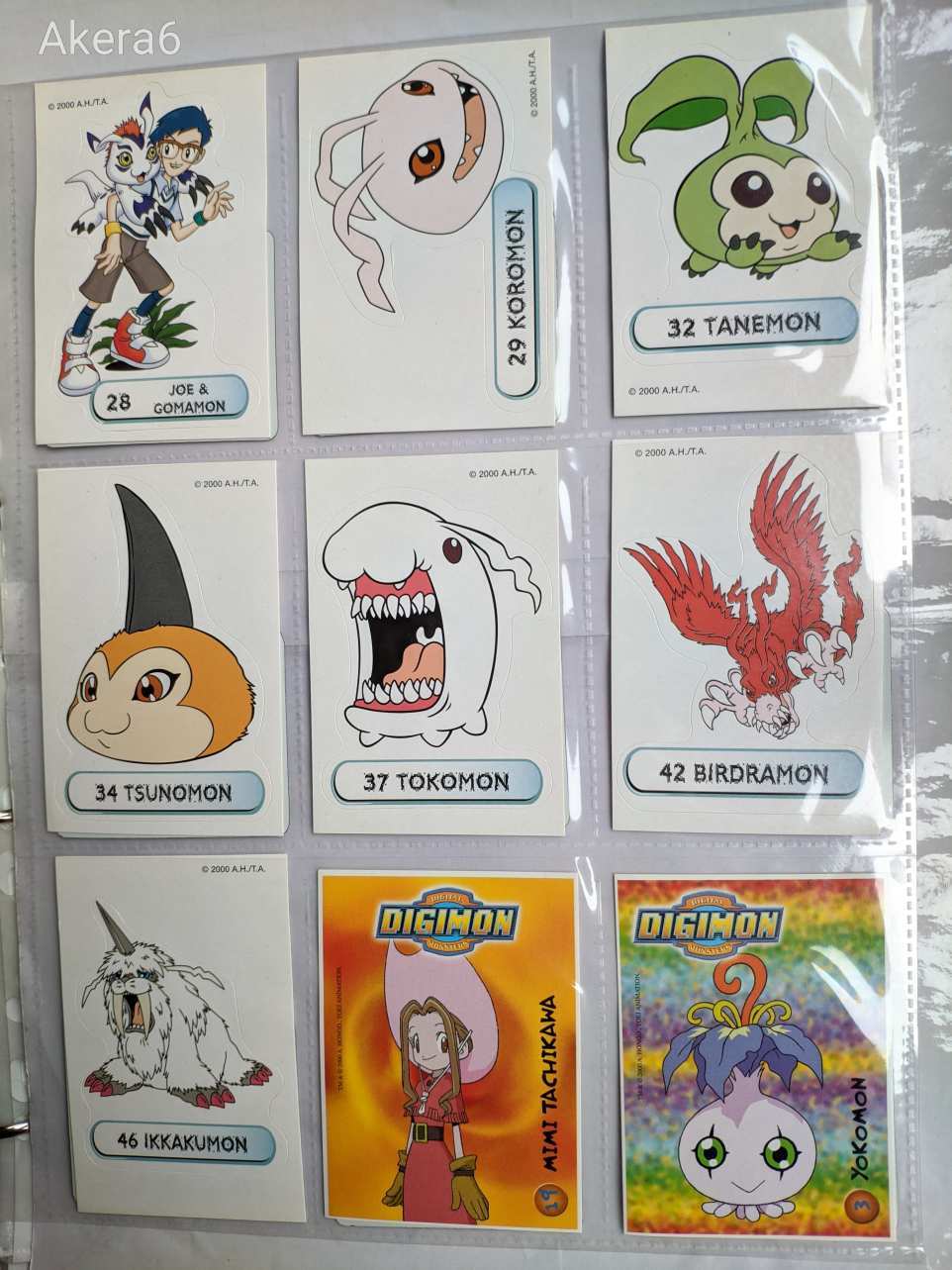 Digimon matricák