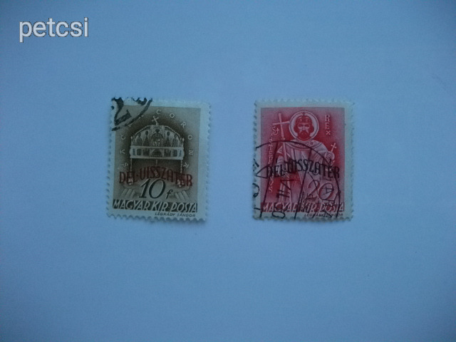Magyar bélyeg / bélyegsor dél visszatér 1941 2.