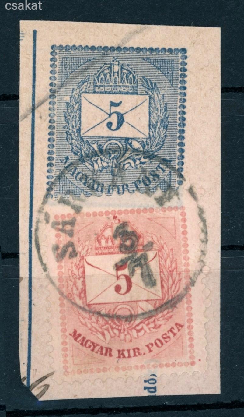 1874 krajcáros SÁRKÁNY lebélyegzés Fogaras Romania Gudlin E2.2 / 100 pont  (e40)