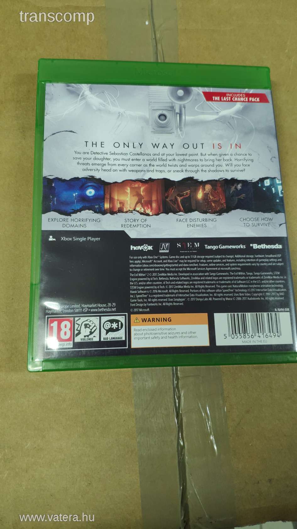 The Evil Within 2 Xbox One játék