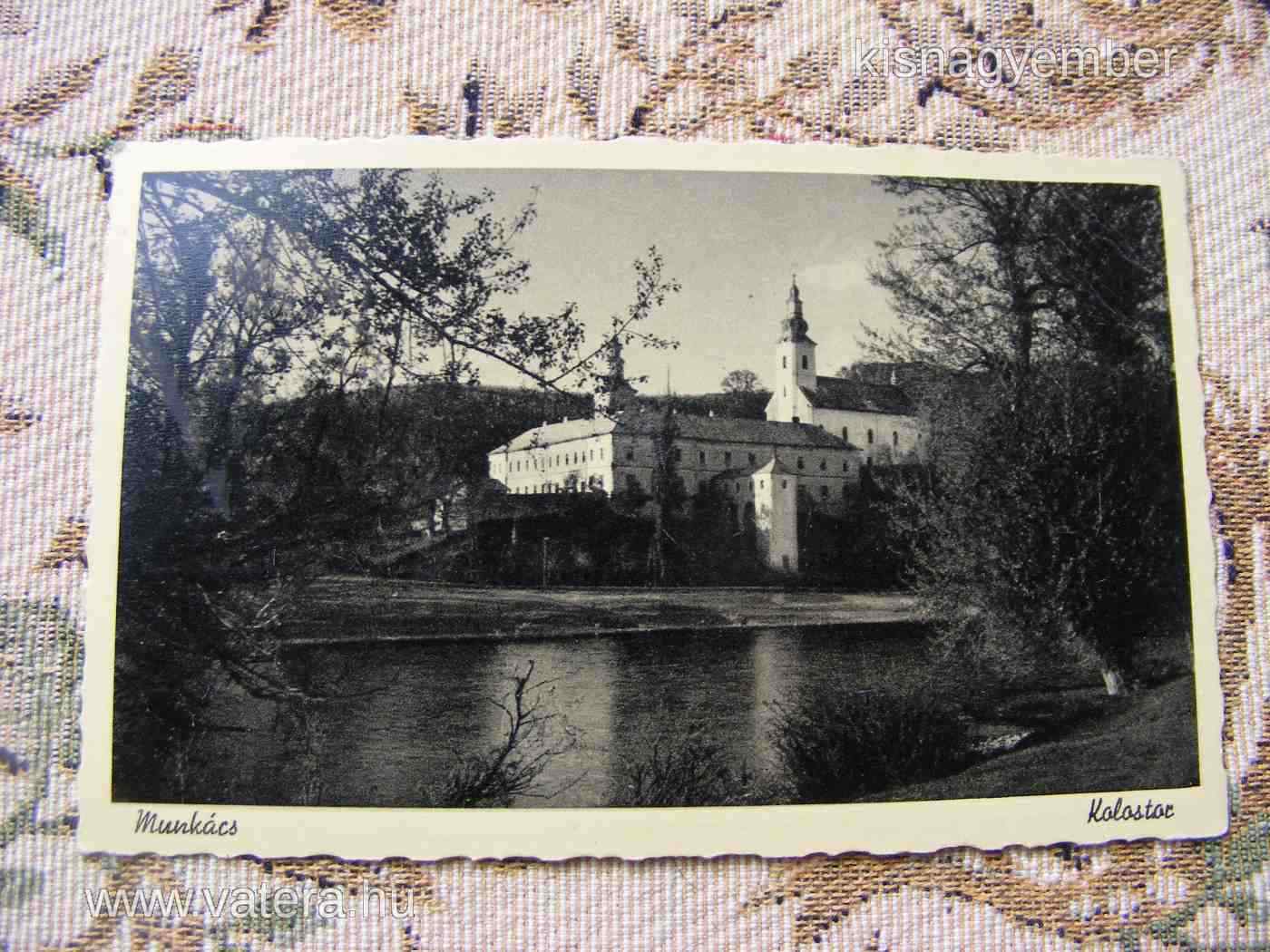 Munkács  kolostor 1940.  klap