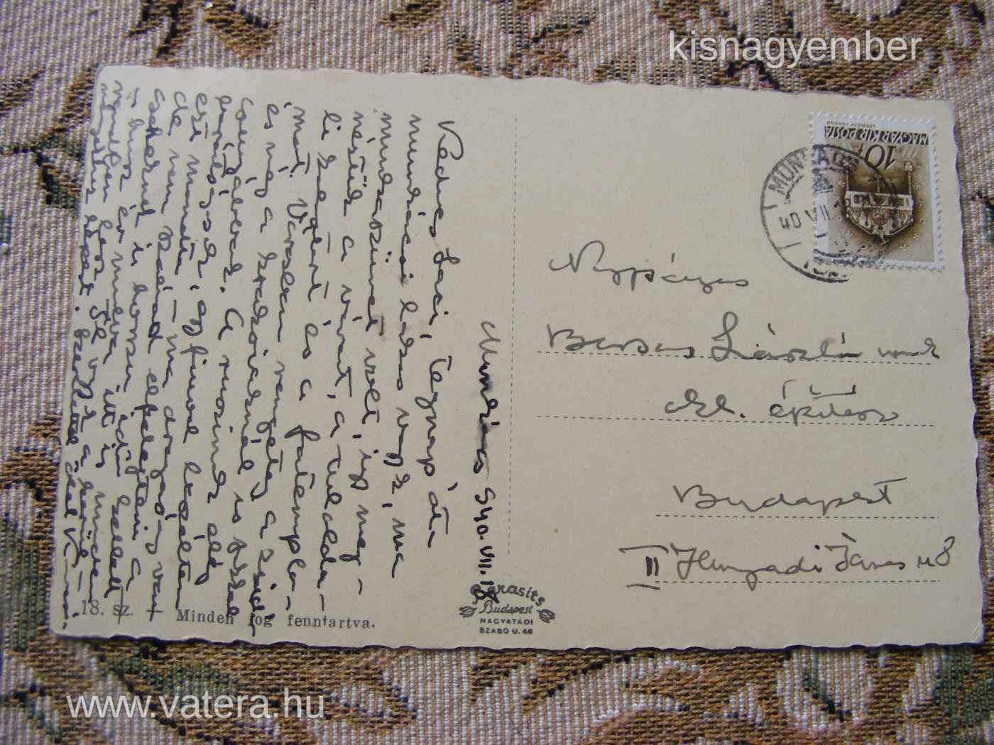 Munkács  kolostor 1940.  klap