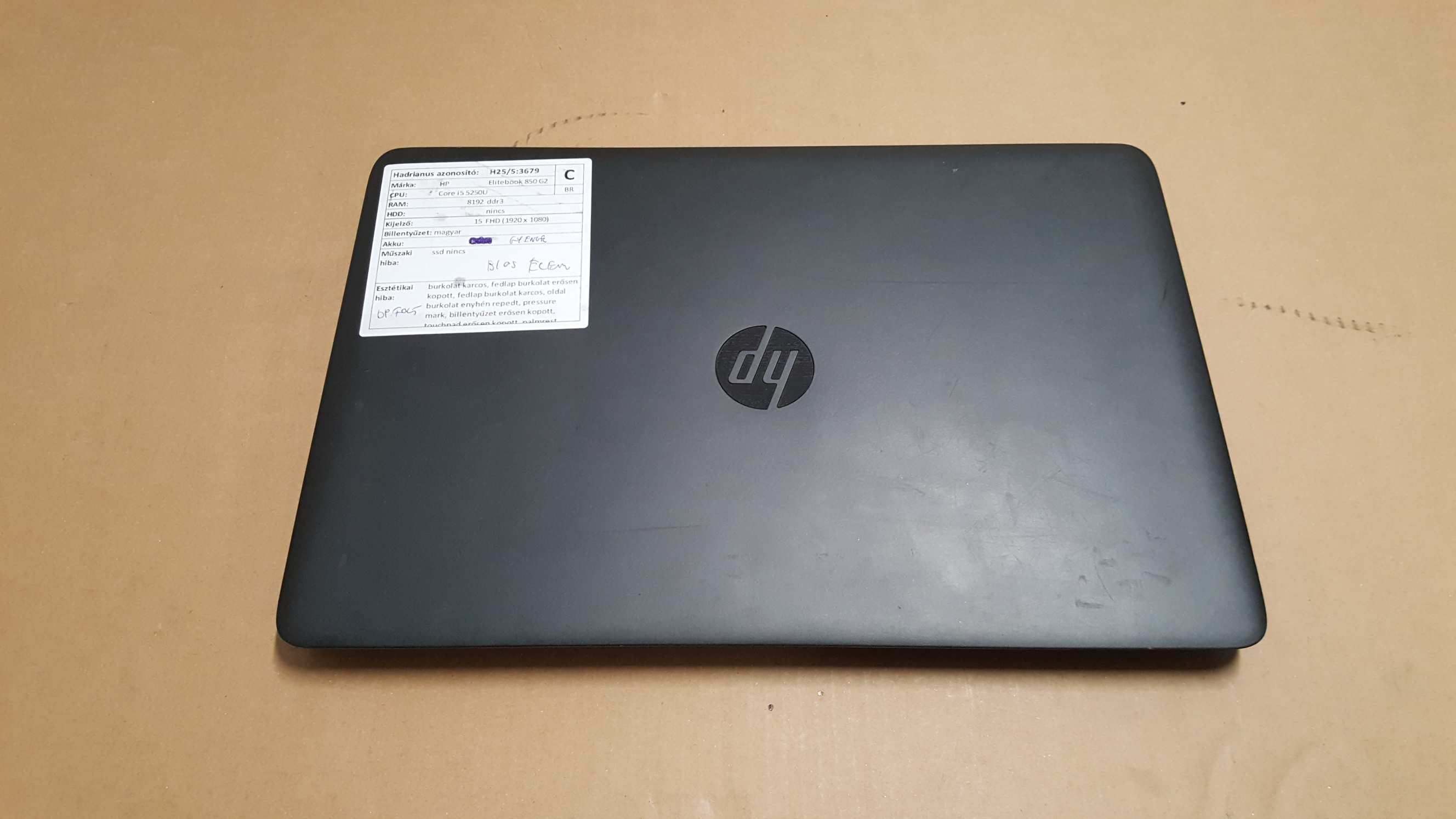 HP EliteBook 850 G2