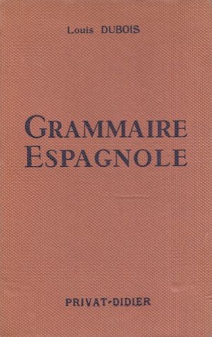 Grammaire espagnole