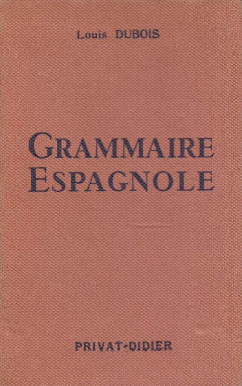 Grammaire espagnole