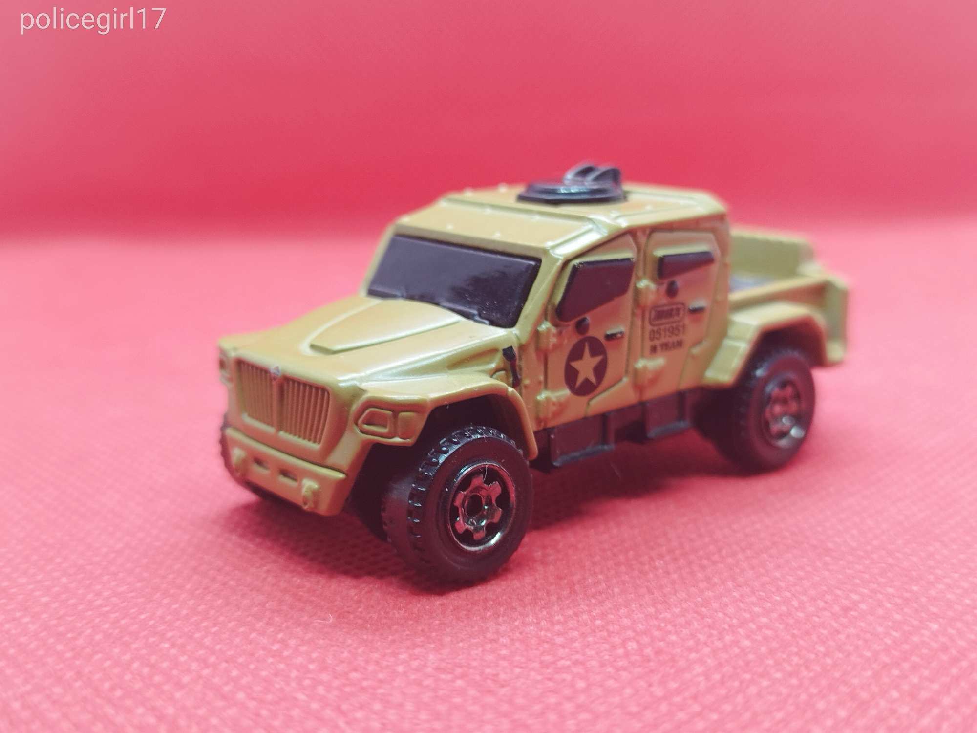 Matchbox katonai terepjáró
