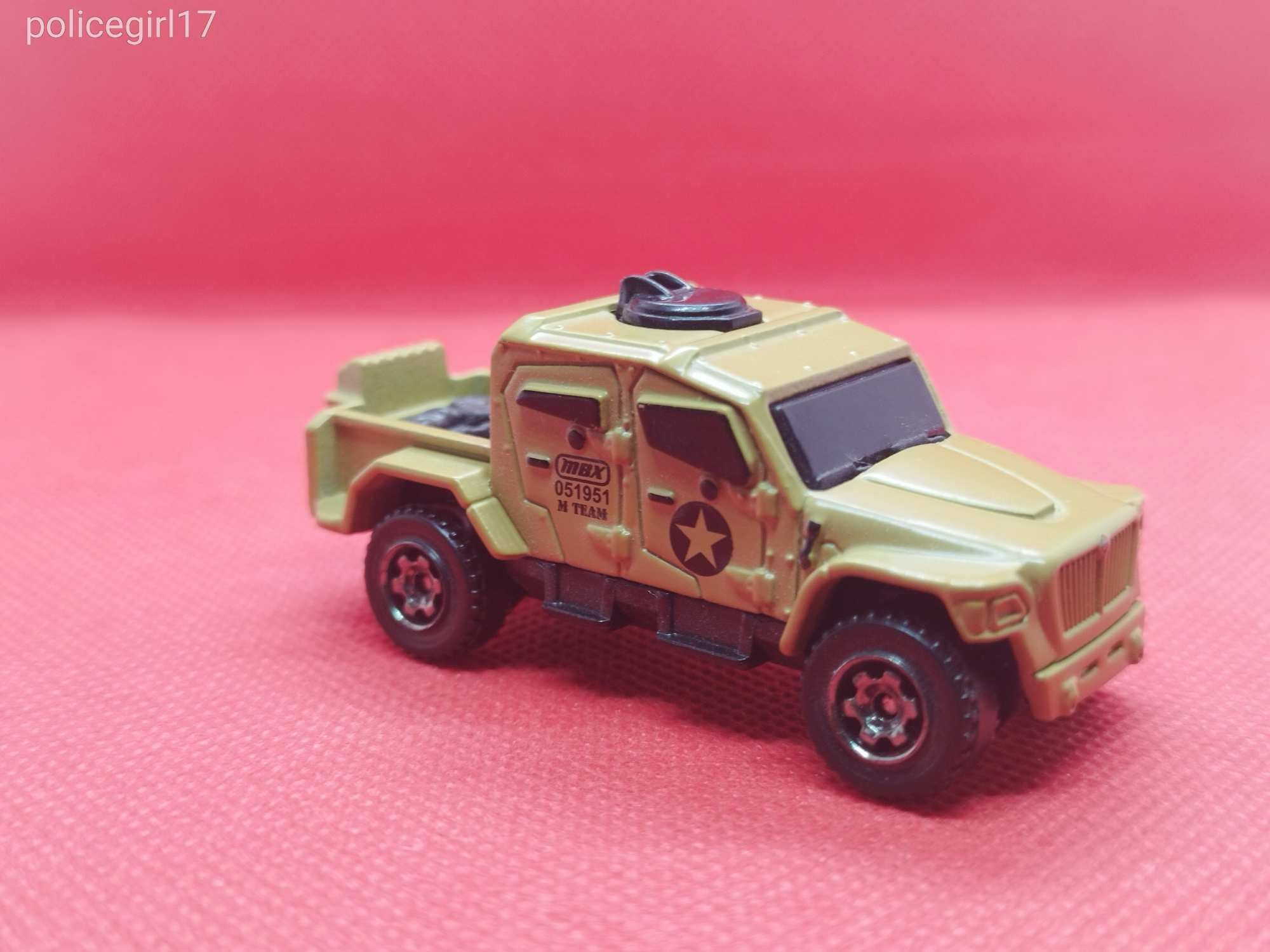 Matchbox katonai terepjáró
