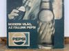 -AV323- Régi Pepsi Cola Fa Tábla
