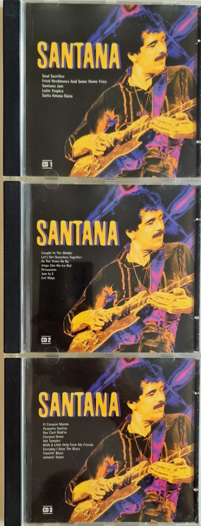 Santana, 3 zenei CD