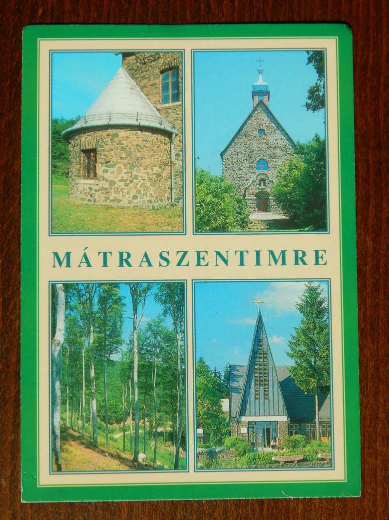 Képeslap - Mátraszentimre - mozaik