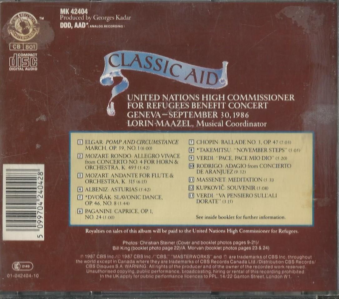 Classic Aid CD