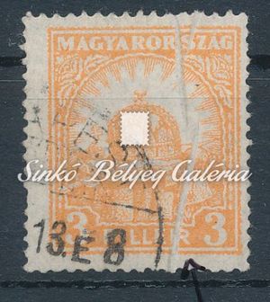 1926. Pengő - Fillér (I.) - tévnyomat