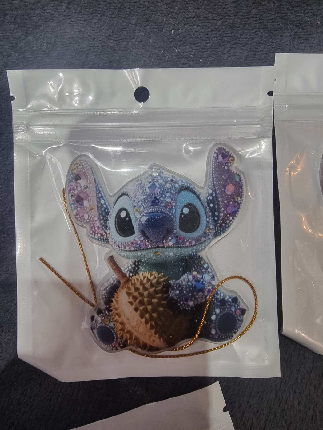 Stitch karácsonyi dísz