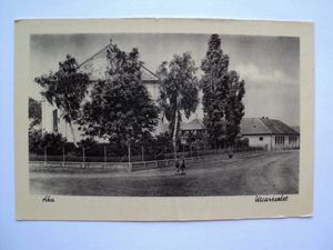 Aba, Utcarészlet, 1955.