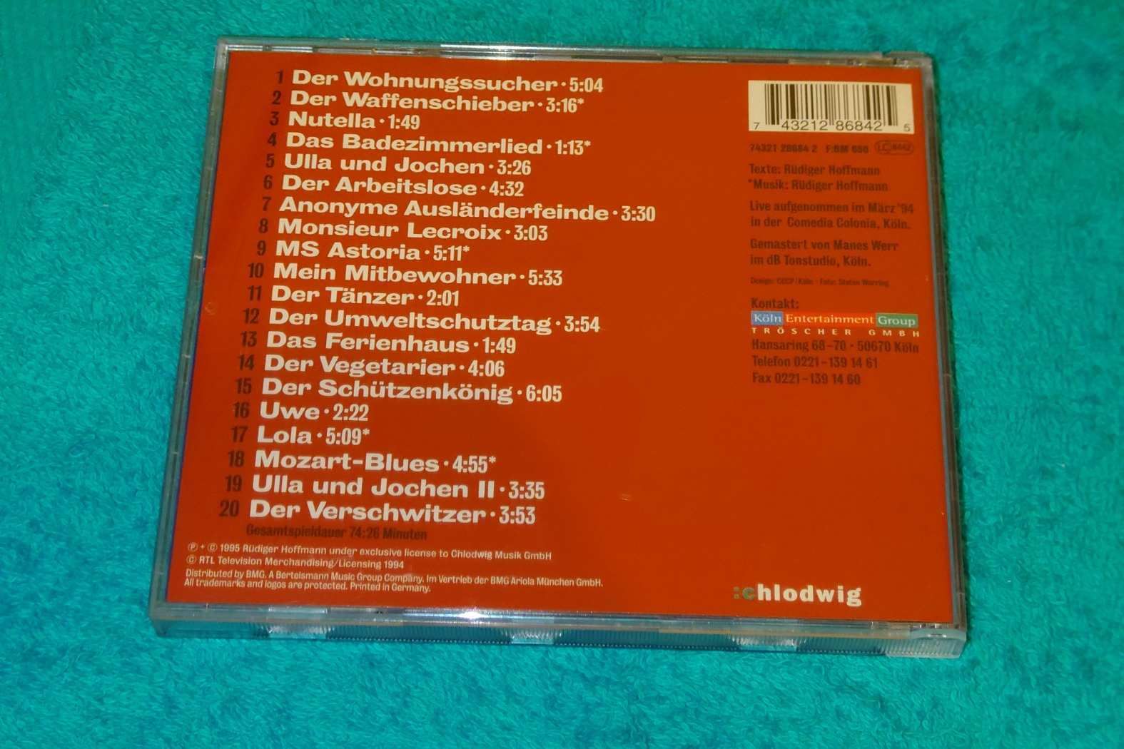 Rüdiger Hoffmann &ndash; Der Hauptgewinner CD