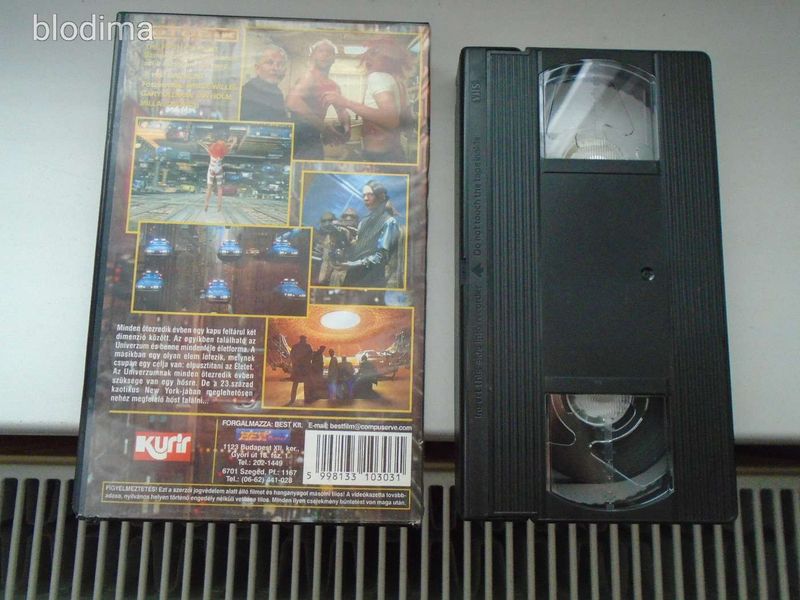 VHS AZ ÖTÖDIK ELEM BRUCE WILLIS