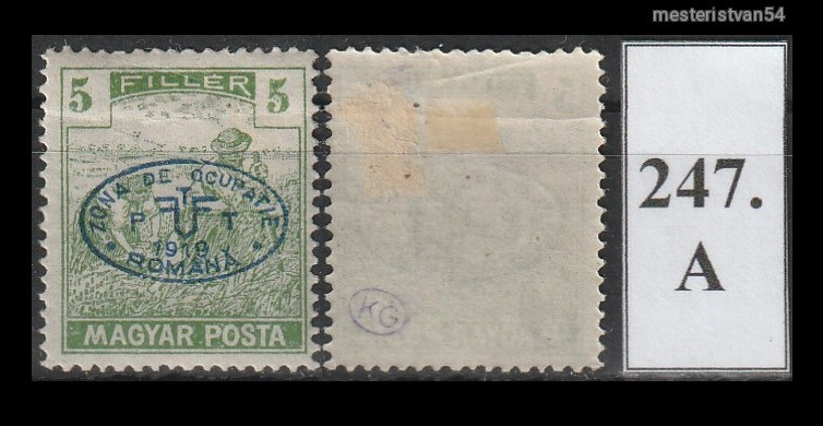 1919.Debrecen -Román megszállás (II.) November 21. A-247