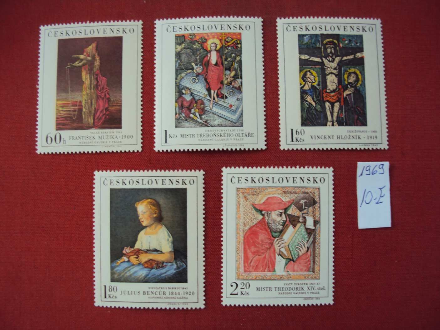 Cseszlovák postatiszta sorok -H-7