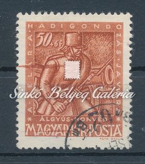 1943. Hadigondozás 50(+ 6f) bélyeg