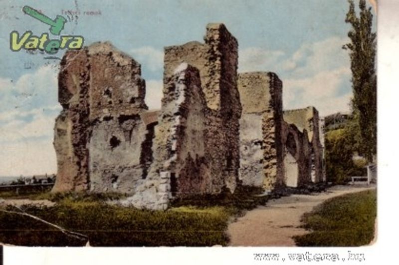 Pécs  1916. Tettyei romok